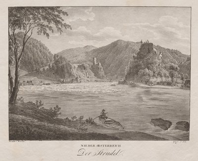 Lower Austria, The Whirlpool by Jakob Alt