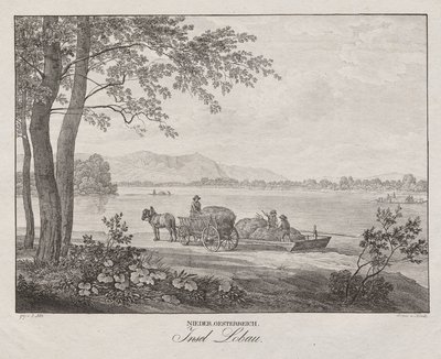 Lower Austria, Lobau Island by Jakob Alt