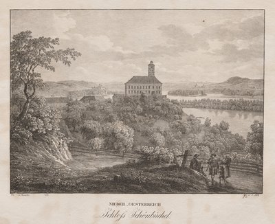 Lower Austria, Schöbüchel Castle by Jakob Alt