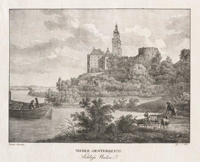 Lower Austria, Walseel Castle by Jakob Alt