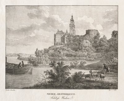 Nieder-oesterreich, Schloss Walseel by Jakob Alt