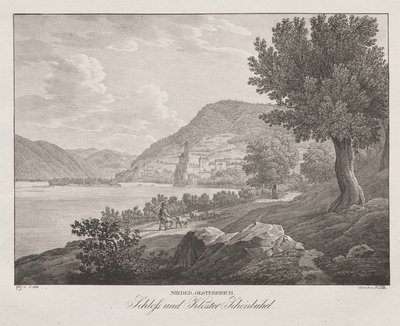 Lower Austria, Schönbüchel Castle and Monastery by Jakob Alt