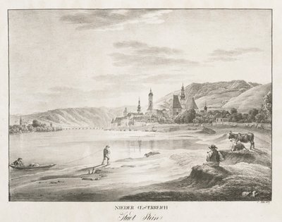 Nieder-oesterreich, Stadt Stein, 1819 by Jakob Alt