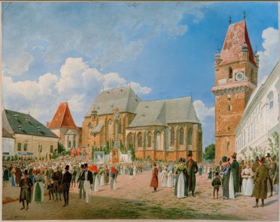 Perchtoldsdorf (District of Mödling, Lower Austria, Austria) by Jakob Alt