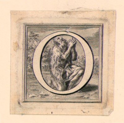 Decorated Capital Letter O by Jakob Frey