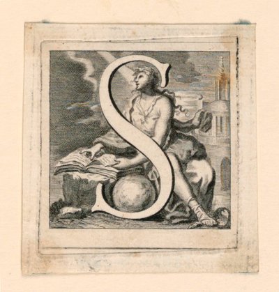 Decorated Capital Letter S by Jakob Frey