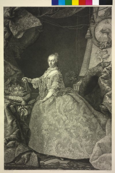 Holy Roman Empress Maria Theresa by Jakob Groh