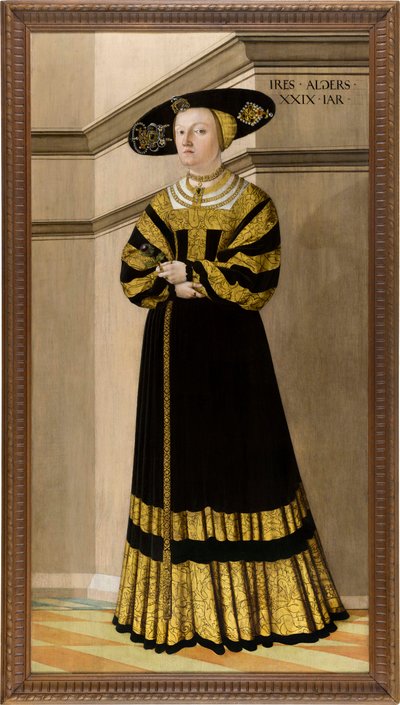 Portrait of Anna von Rosental, 1529 by Jakob Seisenegger