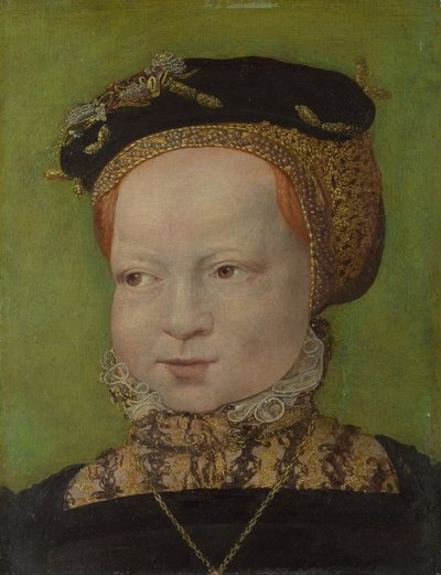 Portrait of a Girl by Jakob Seisenegger
