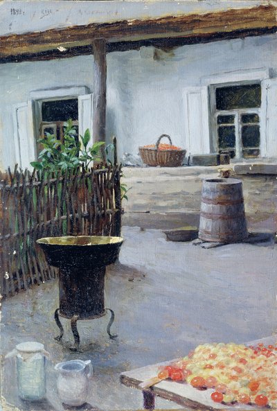 Jam Cooking by Jakov Jakovlevich Kalinichenko