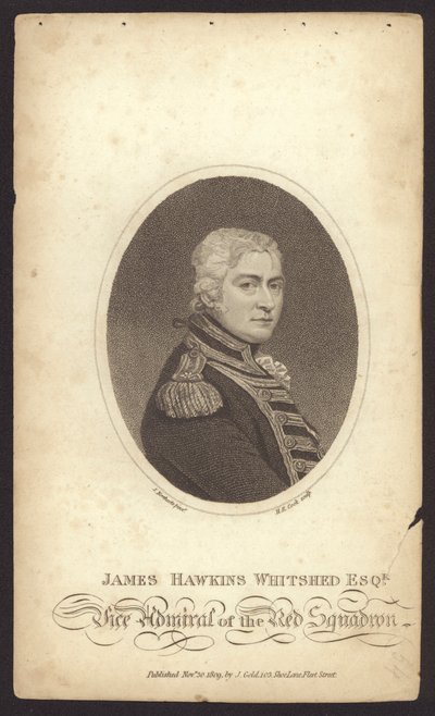 James Hawkins-Whitshed, British Admiral by James (after) Northcote