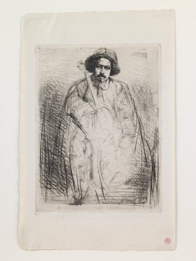 J. Becquet, Sculptor by James Abbott McNeill Whistler