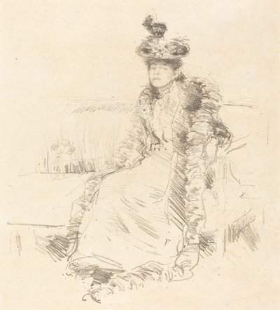 A Lady Seated by James Abbott McNeill Whistler