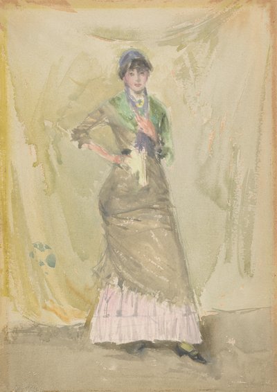 A Note in Green by James Abbott McNeill Whistler