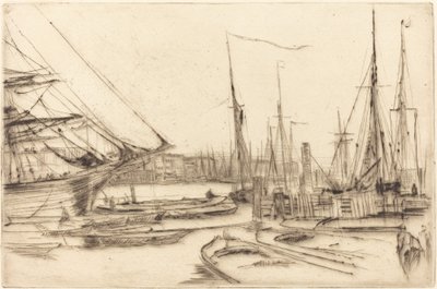 A Sketch from Billingsgate by James Abbott McNeill Whistler