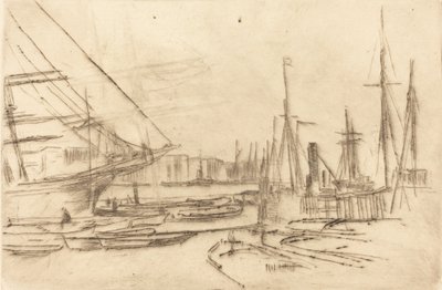 A Sketch from Billingsgate by James Abbott McNeill Whistler