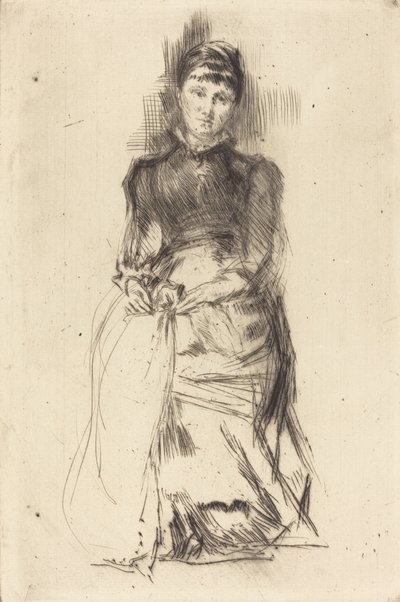 Agnes, c. 1873-1875 by James Abbott McNeill Whistler