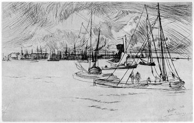 Amsterdam by James Abbott McNeill Whistler