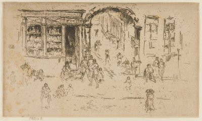 Archway, Brussels by James Abbott McNeill Whistler