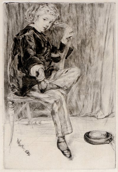 Arthur Haden by James Abbott McNeill Whistler