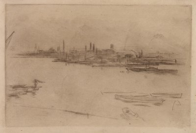 Battersea Morn by James Abbott McNeill Whistler