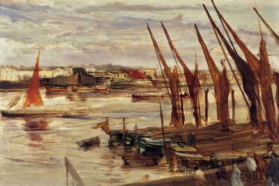 Battersea Reach, c.1863 by James Abbott McNeill Whistler