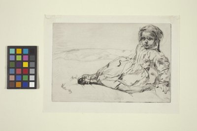 Bibi Valentin by James Abbott McNeill Whistler