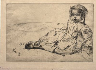 Bibi Valentin by James Abbott McNeill Whistler