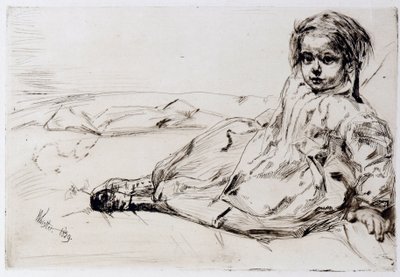 Bibi Valentin by James Abbott McNeill Whistler