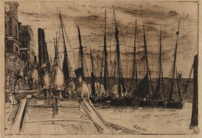 Billingsgate by James Abbott McNeill Whistler