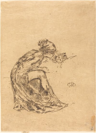 Cameo, No. I by James Abbott McNeill Whistler