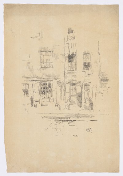 Churchyard by James Abbott McNeill Whistler