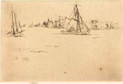 Dordrecht by James Abbott McNeill Whistler