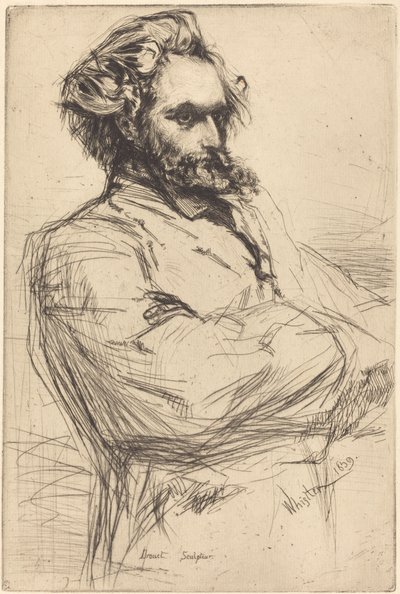 Drouet by James Abbott McNeill Whistler
