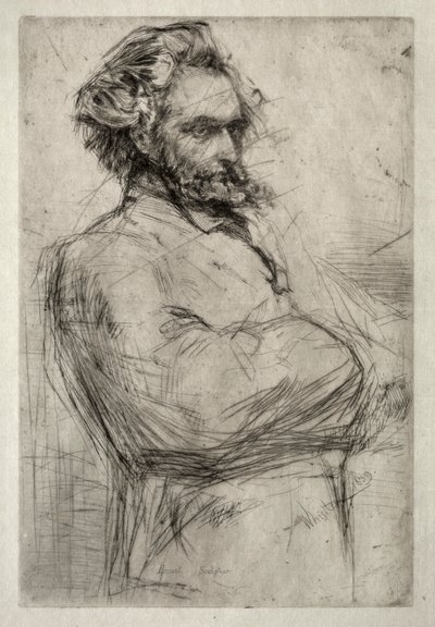 Drouet by James Abbott McNeill Whistler