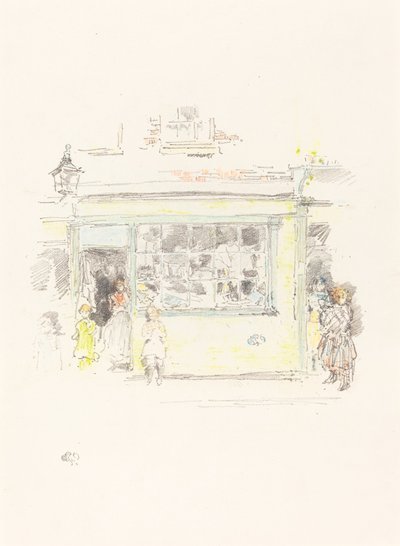Drury Lane Rags by James Abbott McNeill Whistler