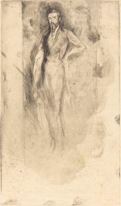 F. R. Leyland, c. 1870-1873 by James Abbott McNeill Whistler