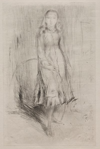 Florence Leyland by James Abbott McNeill Whistler