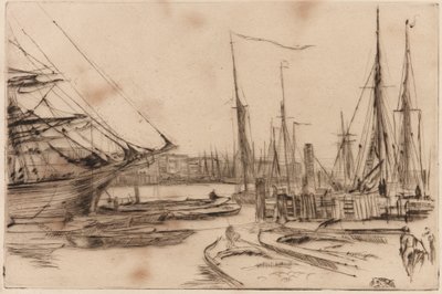 From Billingsgate by James Abbott McNeill Whistler