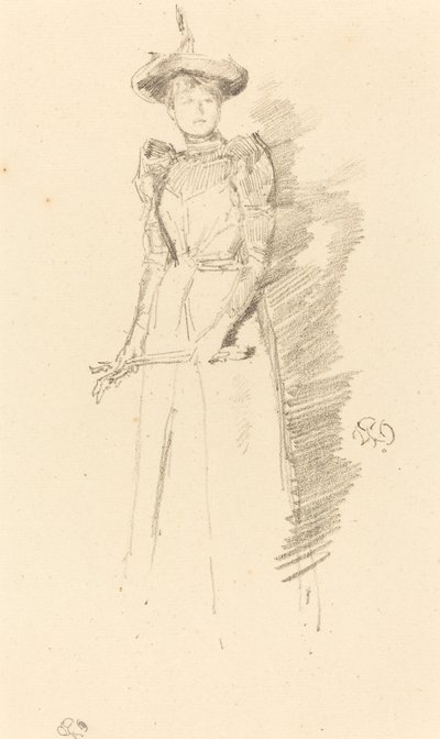 Gants de Suède, 1890 by James Abbott McNeill Whistler