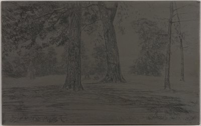 Greenwich Park by James Abbott McNeill Whistler