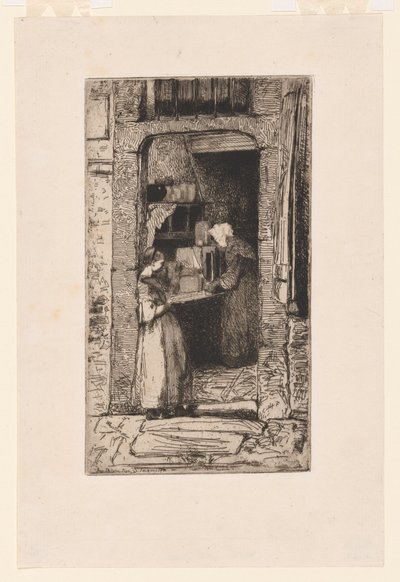 The Mustard Seller by James Abbott McNeill Whistler