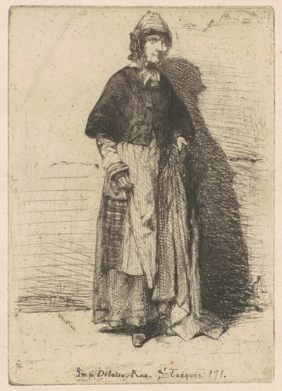La Mère Gérard by James Abbott McNeill Whistler