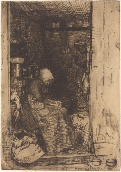 La Vieille aux Loques by James Abbott McNeill Whistler