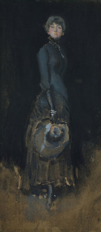 Lady in Gray, ca. 1883 by James Abbott McNeill Whistler