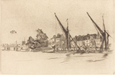 Lindsey Houses by James Abbott McNeill Whistler