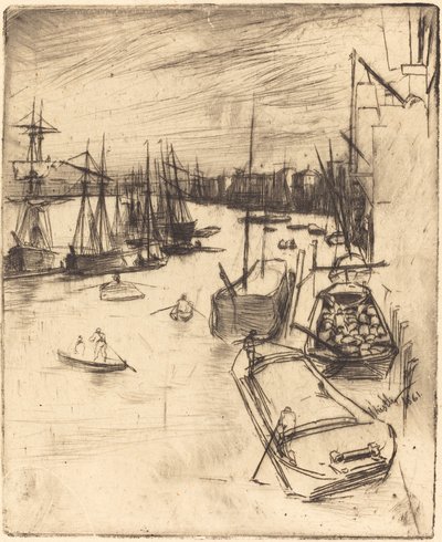 Little Wapping by James Abbott McNeill Whistler