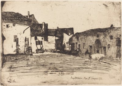Liverdun, 1858 by James Abbott McNeill Whistler