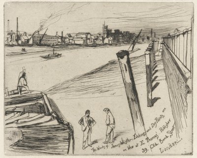Millbank, 1861 by James Abbott McNeill Whistler