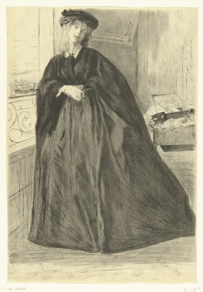 Portrait of Finette by James Abbott McNeill Whistler